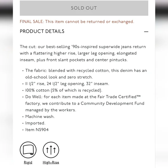 Madewell Superwide-Leg Jeans - Picture 13 of 13